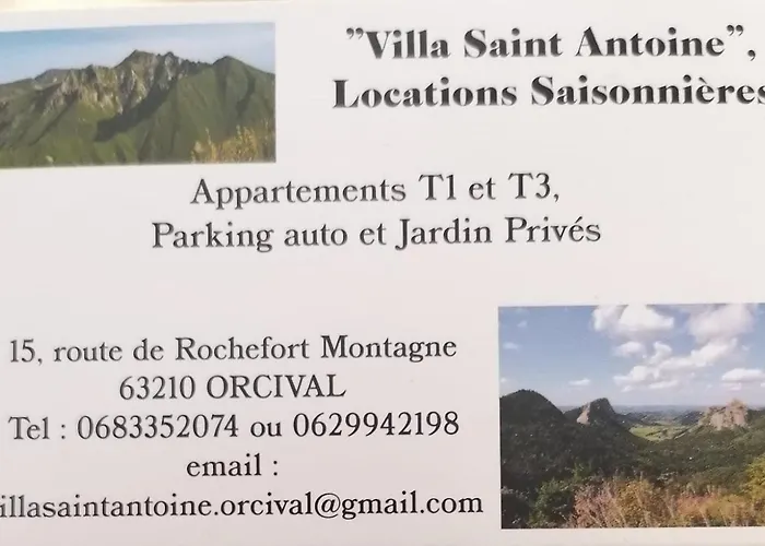 Διαμέρισμα Tulipe, 5 Personnes, Entre Sancy Et Volcans D'auvergne